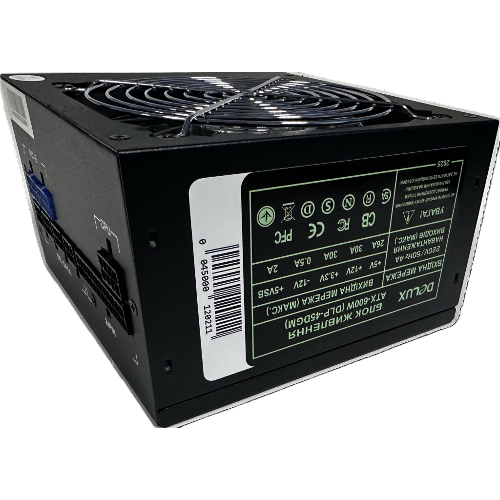 Блок живлення Delux 450W (DLP-45DGM) - зображення 4