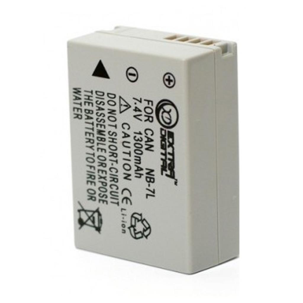 Акумулятор до фото/відео Extradigital Canon NB-7L (BDC2446) - зображення 2