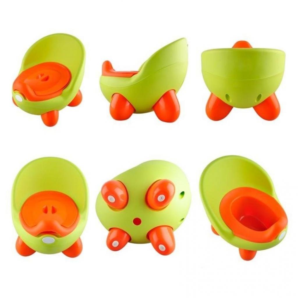 Горщик Babyhood зелено-помаранчевий (BH-105G) - зображення 2