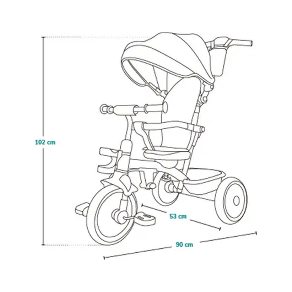 Дитячий велосипед Lionelo Berry Pink Rose (LO-BERRY PINK ROSE) - зображення 6