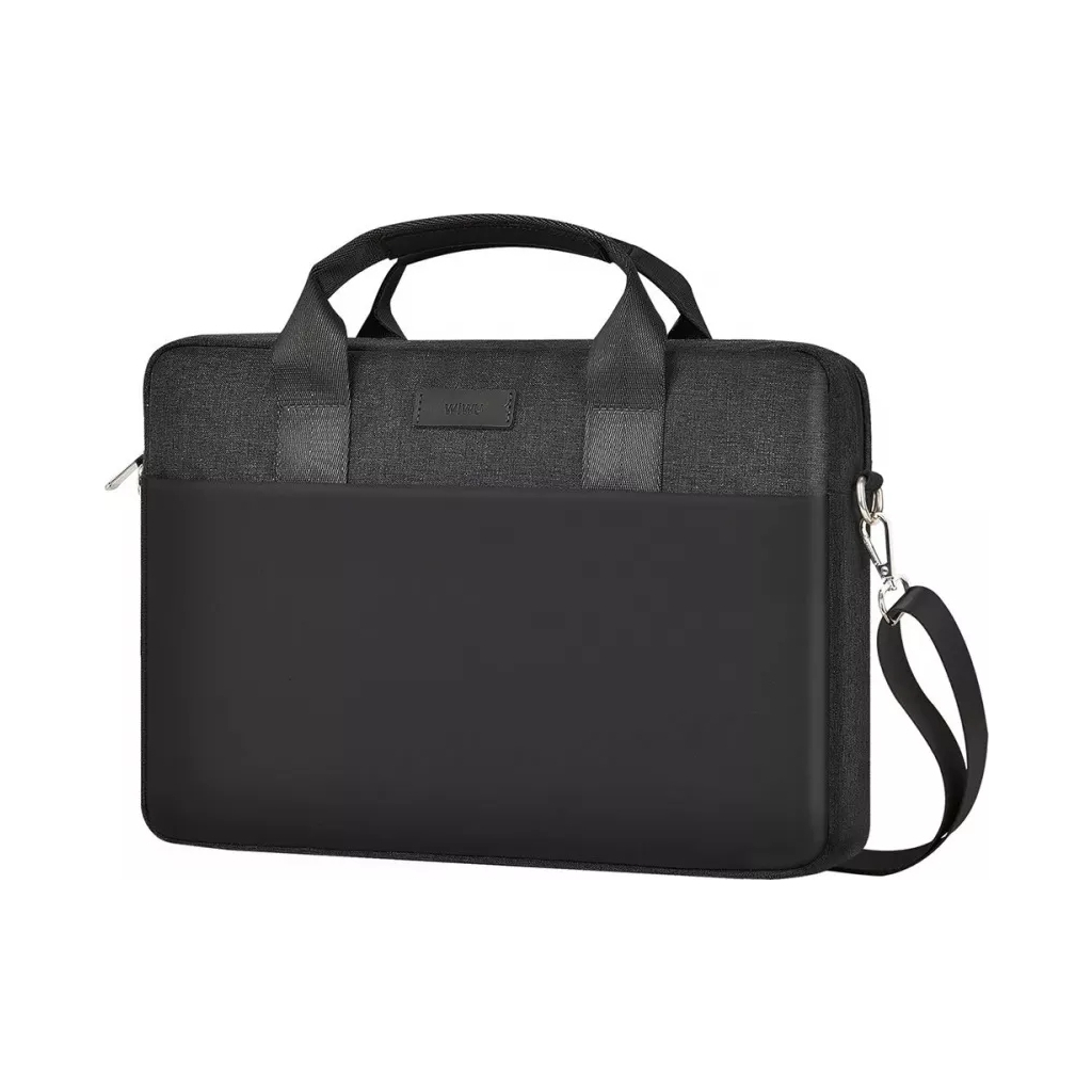Сумка для ноутбука WIWU 15,6 MacBook Minimalist Pro Laptop Sleeve; black (47416) - зображення 2