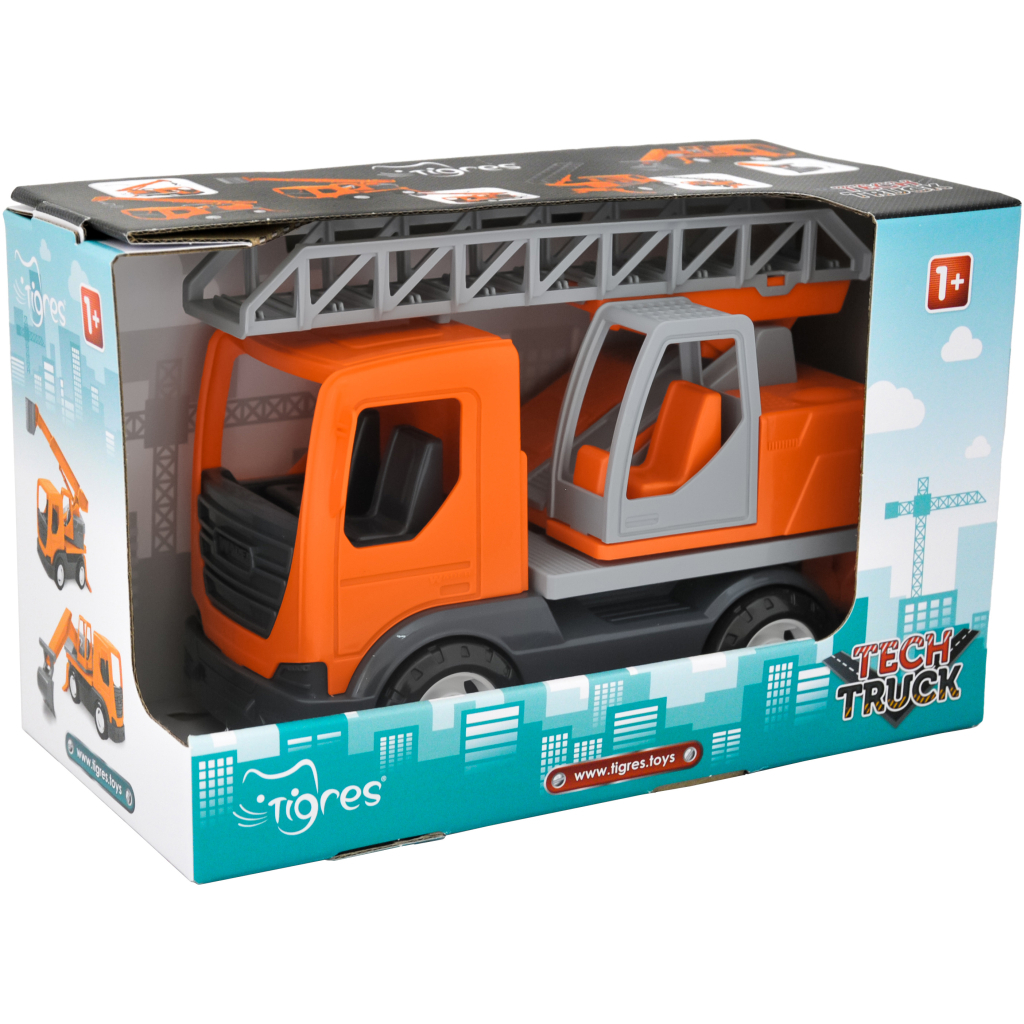 Спецтехніка Tigres Авто "TechTruck" пожежна в коробці (39889) - зображення 2