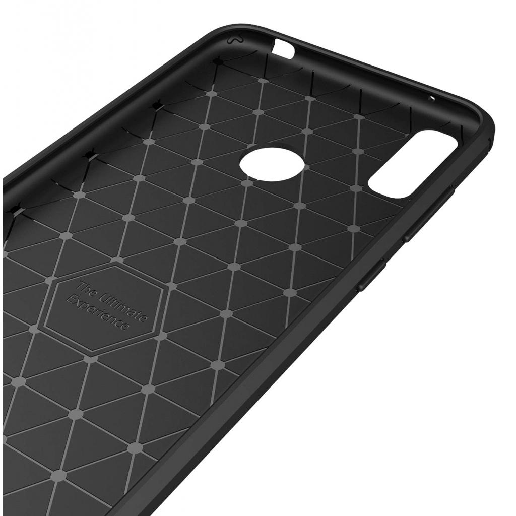 Чохол до мобільного телефона Laudtec для Huawei Y7 2019 Carbon Fiber (Black) (LT-HY72019B) - зображення 6