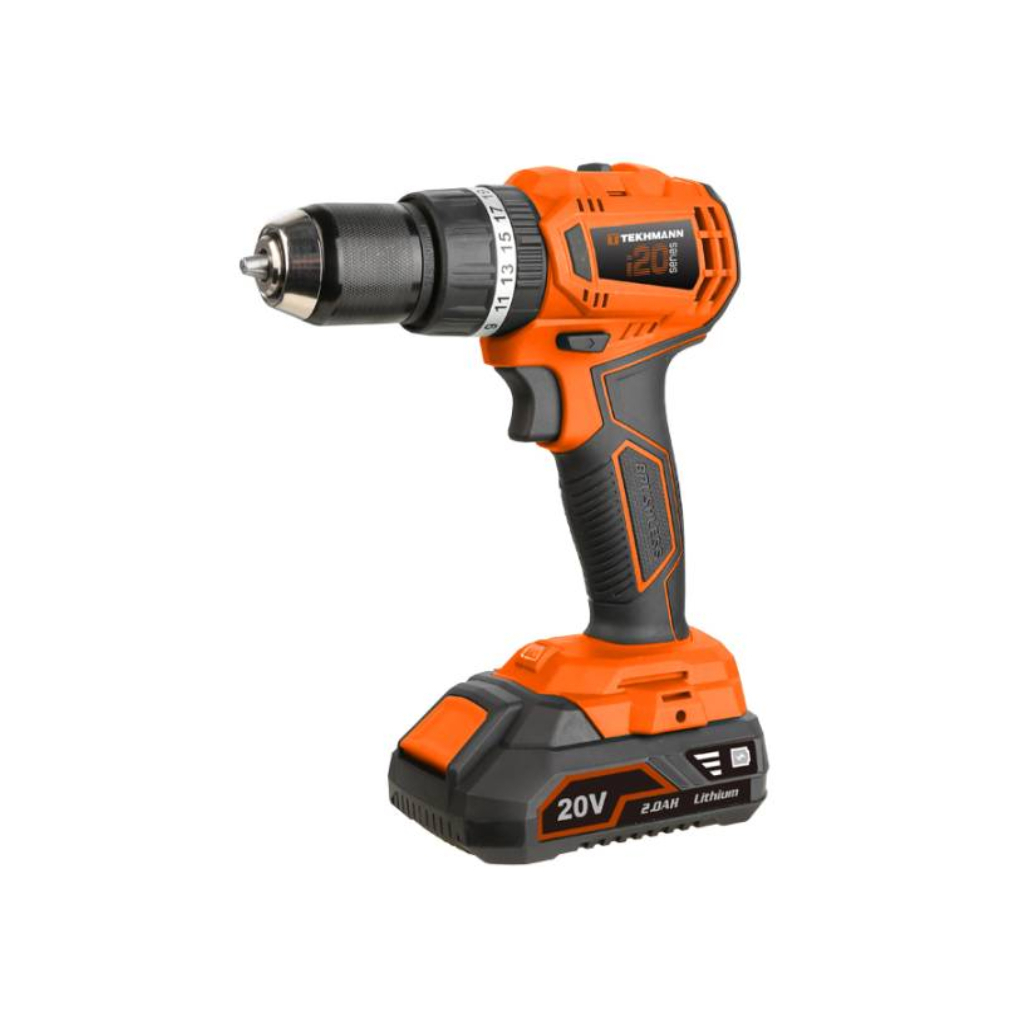 Шуруповерт Tekhmann TCD-45/i20 BS KITBOX (873397) - зображення 1