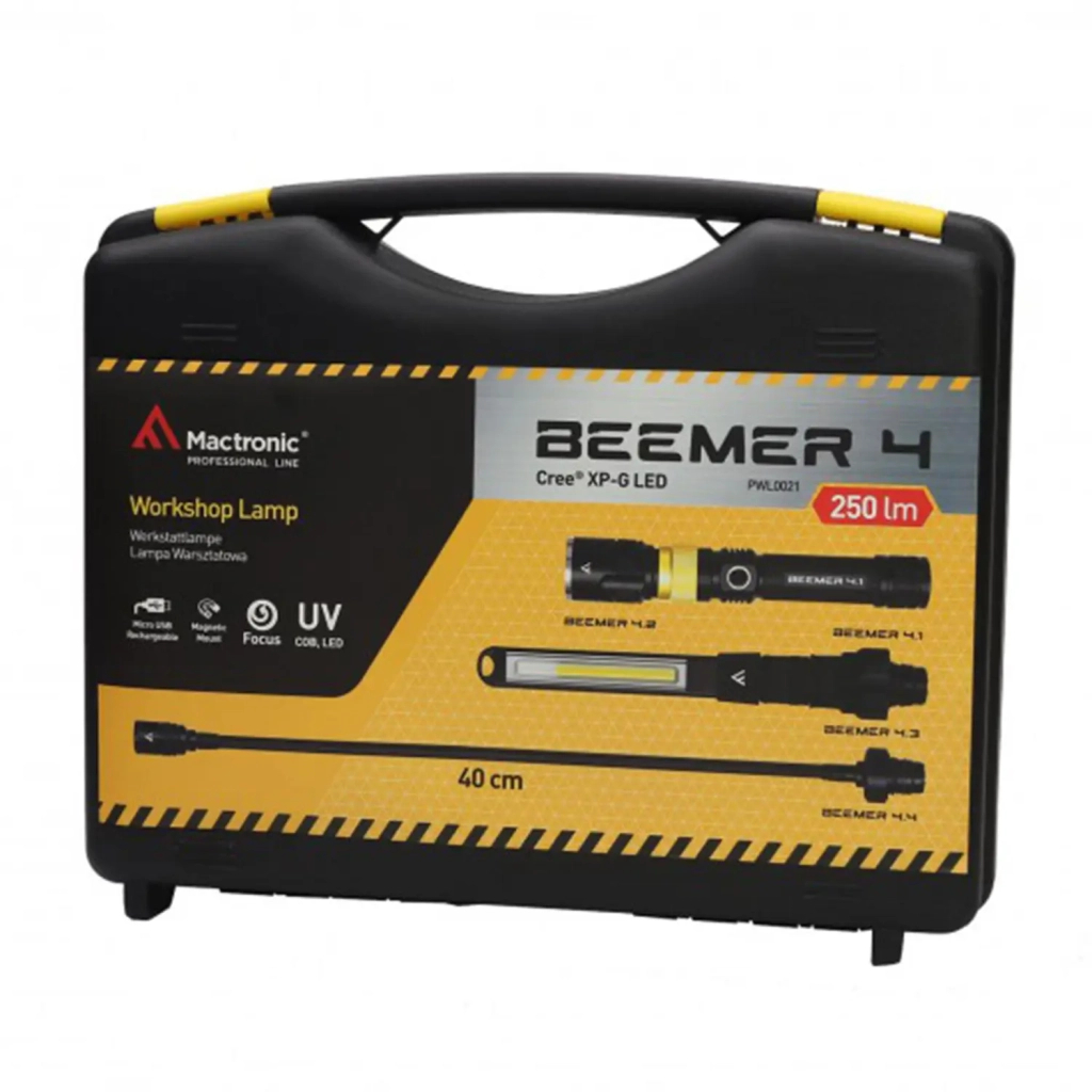 Ліхтар Mactronic Beemer 4 Ultraviolet Focus 350 Lm + UV 390 nm USB (PWL0021) - зображення 8