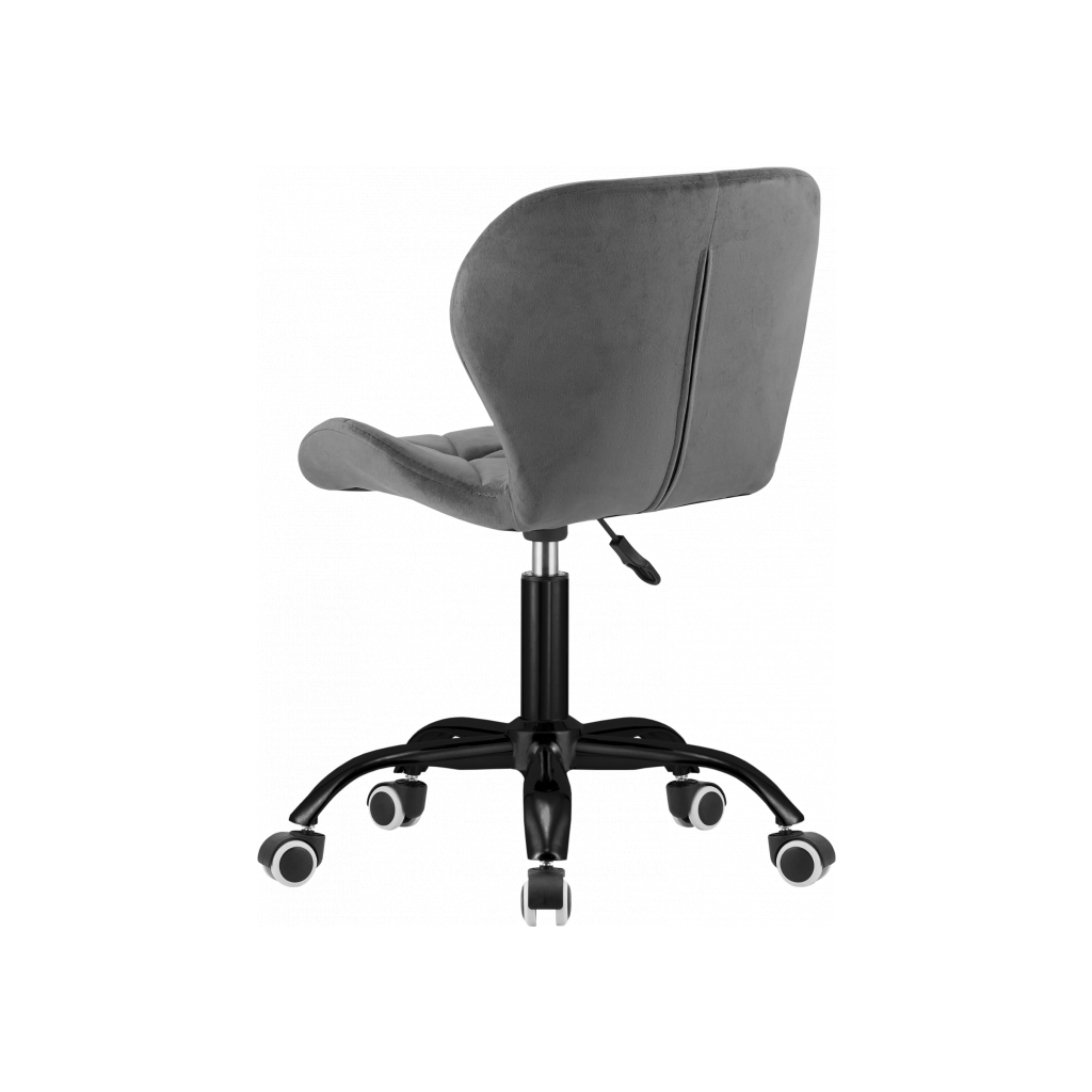 Офісне крісло GT Racer B-30 Dark Gray (B-30 Velvet Dark Gray) - зображення 4