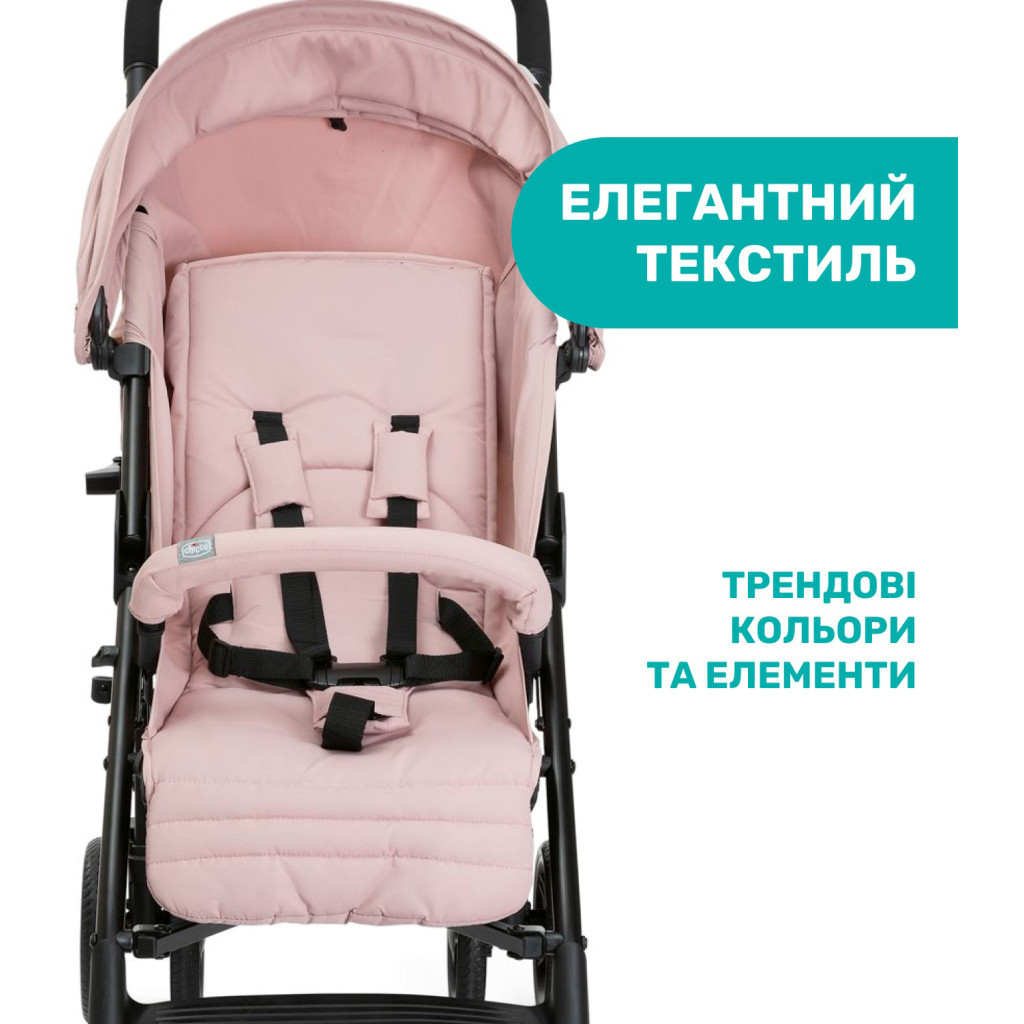 Коляска Chicco Liteway 4 Рожева (79892.20) - зображення 7