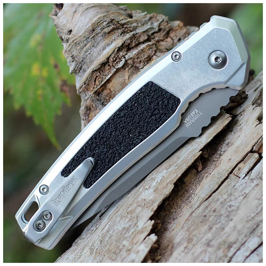 Ніж Kershaw Launch 16 Grey (7105RAW) - зображення 8