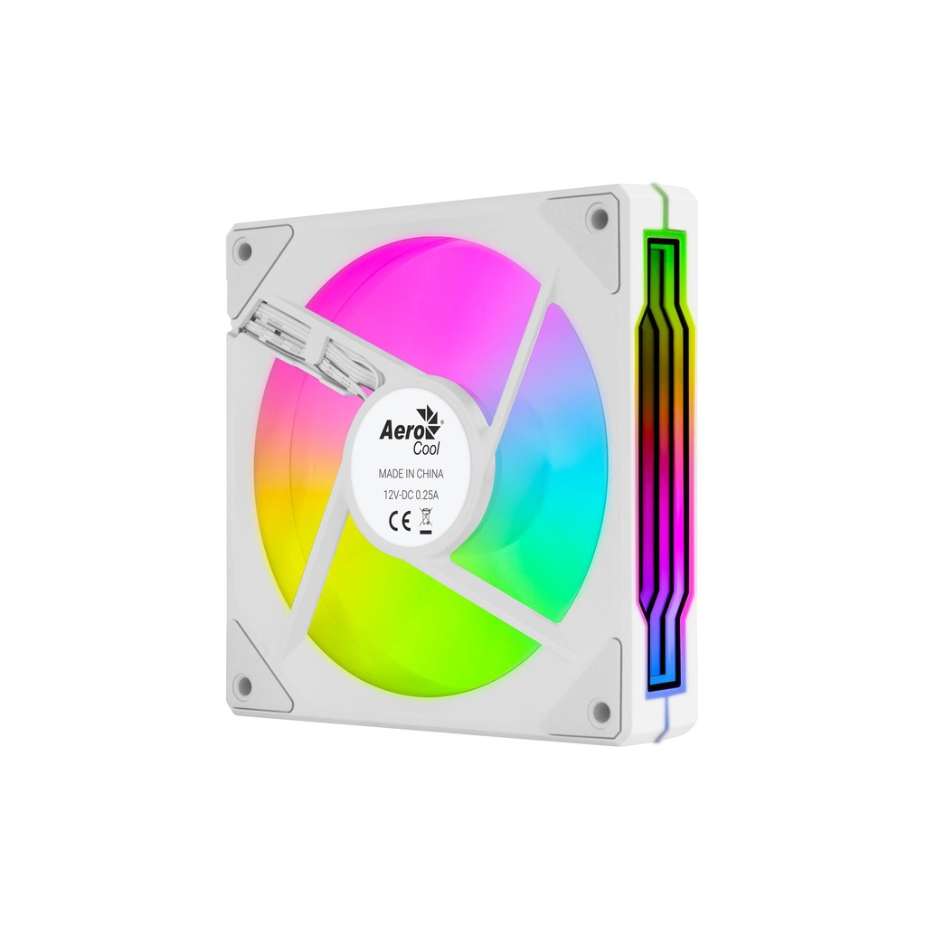 Кулер до корпусу AeroCool Phantom M-3 Reverse 12 PWM ARGB White (ACF3-MR11227.21) - зображення 3