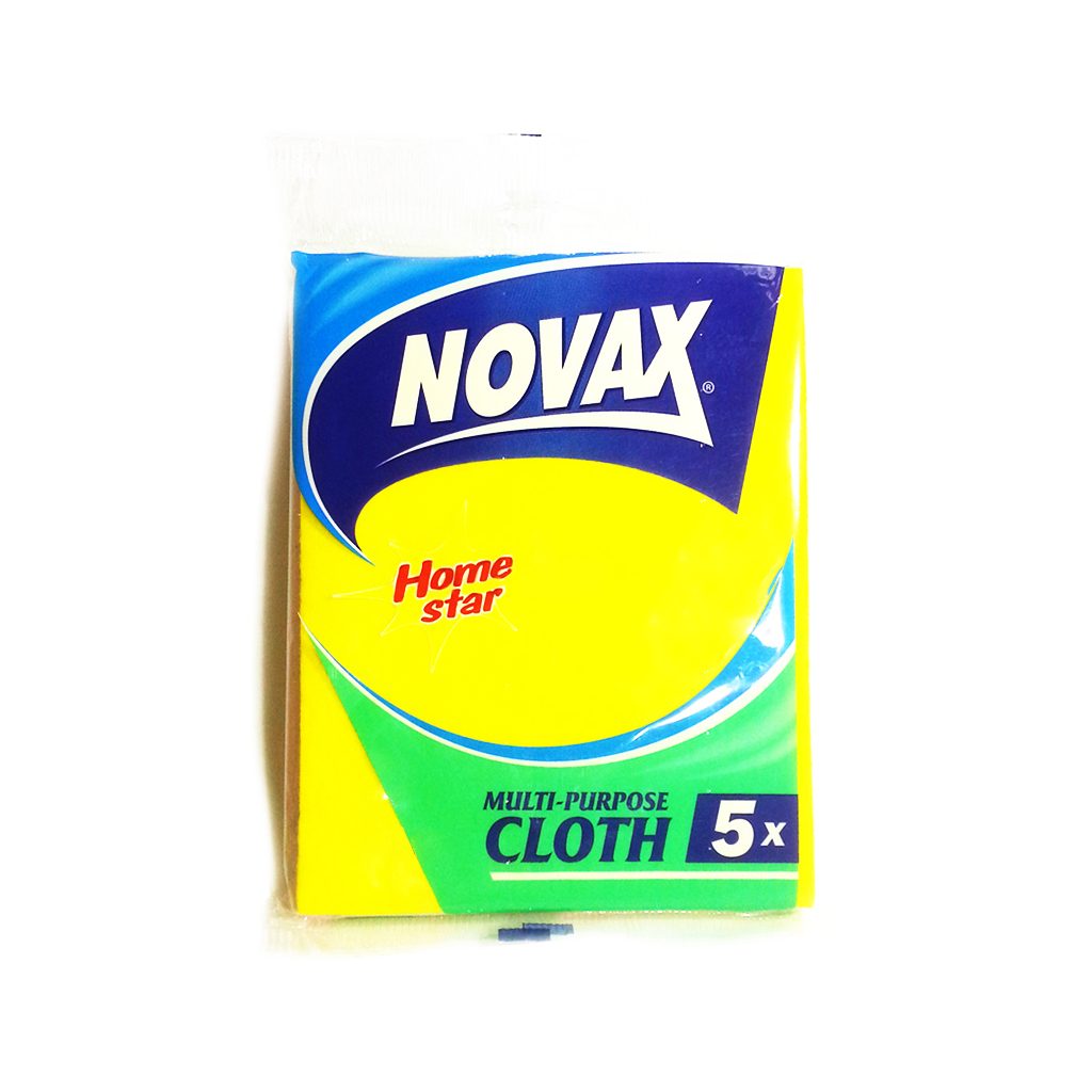 Серветки для прибирання Novax універсальні 5 шт. (4823058308876) - изображение 1