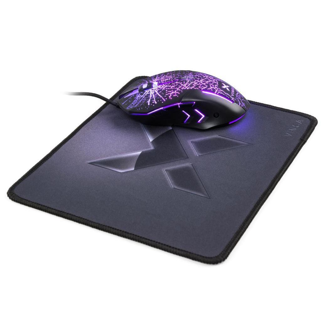 Килимок для мишки Vinga MP252 Black - зображення 2