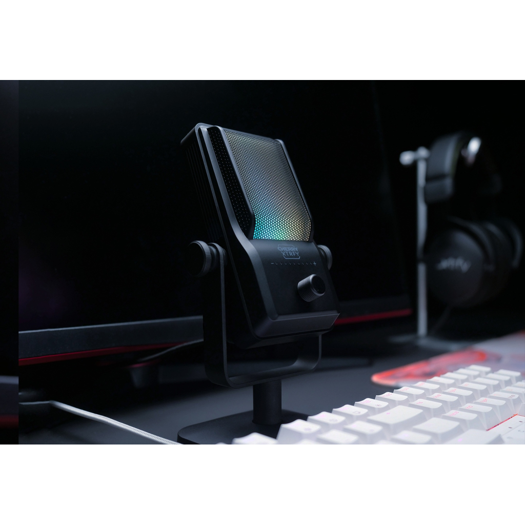 Мікрофон Cherry Xtrfy NGALE R RGB USB-A Black (CX-NGALE-R-RGB-BLACK) - зображення 7