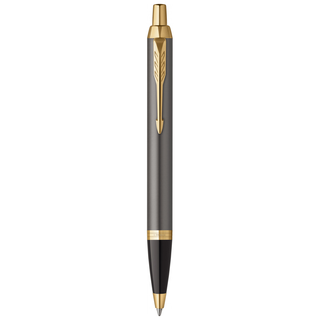 Ручка кулькова Parker IM 17 Grey Lacquer GT BP (21 132) - зображення 1
