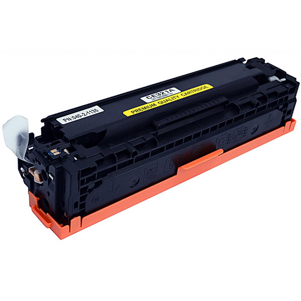Картридж Makkon HP CLJP CE321A (128A) (SE321A) 1.3k cyan (MN-HP-SE321A) - зображення 3