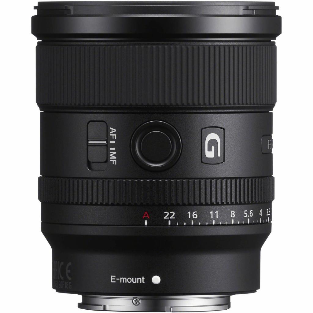 Об'єктив Sony 20mm, f/1.8 G для камер NEX FF (SEL20F18G.SYX) - зображення 3
