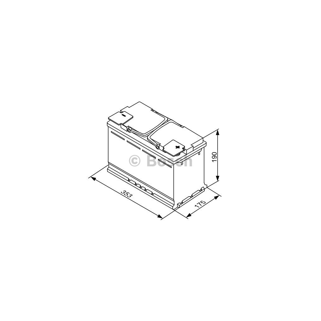 Акумулятор автомобільний Bosch 95А (0 092 S5A 130) - зображення 6