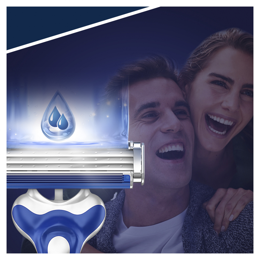 Бритва Gillette Blue 3 Comfort одноразова 8 шт. (7702018604319) - зображення 6
