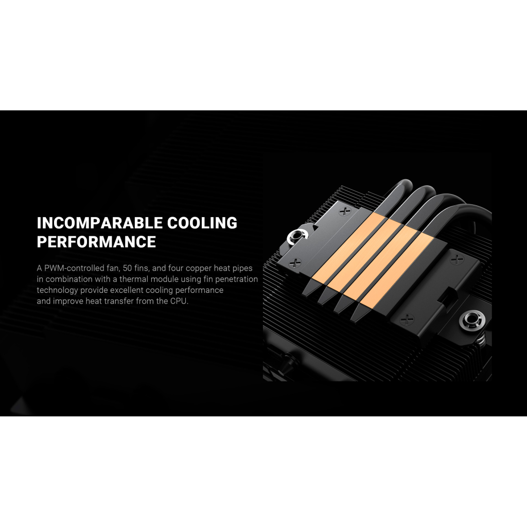 Кулер до процесора ID-Cooling IS-40-XT BLACK - зображення 12