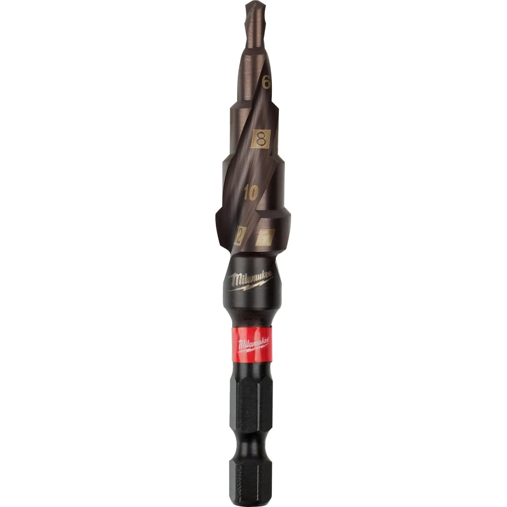 Свердло Milwaukee ступінчасте SHOCKWAVE Impact Duty, 4-12мм з кроком 2мм (48899262) - зображення 1