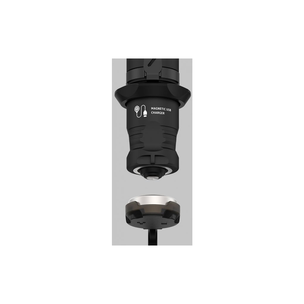 Ліхтар Armytek Dobermann Pro Marnet USB White (F07501C) - зображення 2