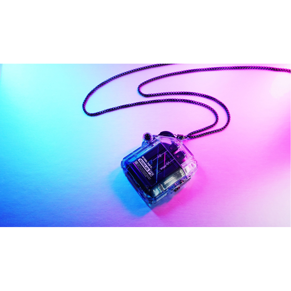 Навушники GravaStar Sirius P5 TWS BT 5.2 IPX4 Transparent Blue (GRAVASTARP5_XTAL_BLU_V2) - зображення 10