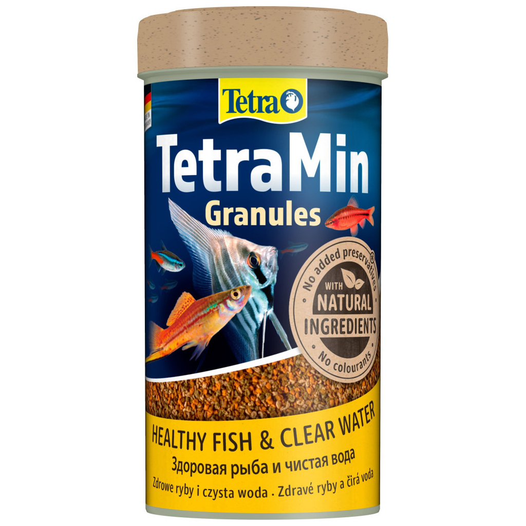 Корм для риб Tetra Min Granules для акваріумних рибок 100 г (гранули) (4004218811959) - изображение 1