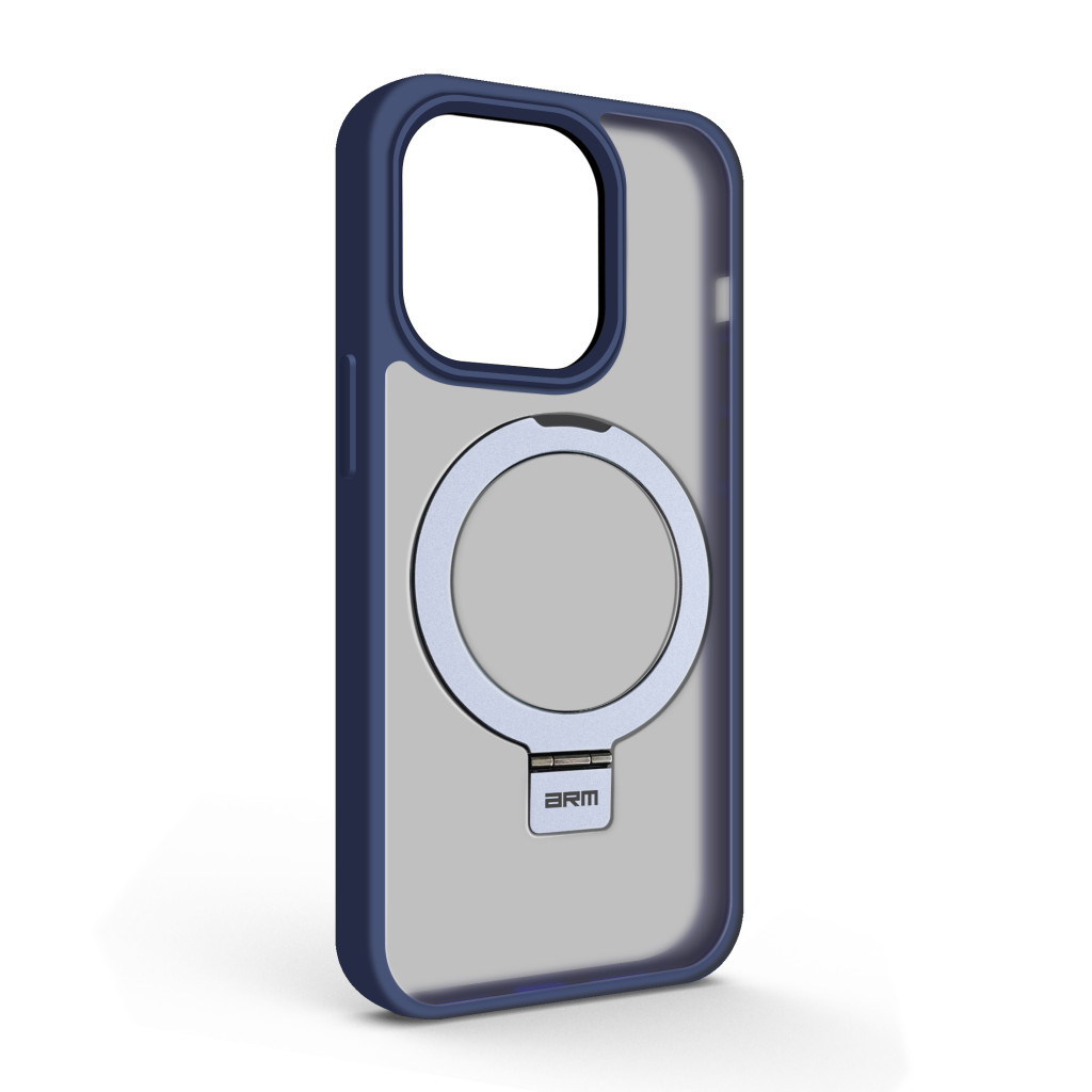 Чохол до мобільного телефона Armorstandart Unit Stand Apple iPhone 13 Pro Dark Blue (ARM74899) - зображення 1