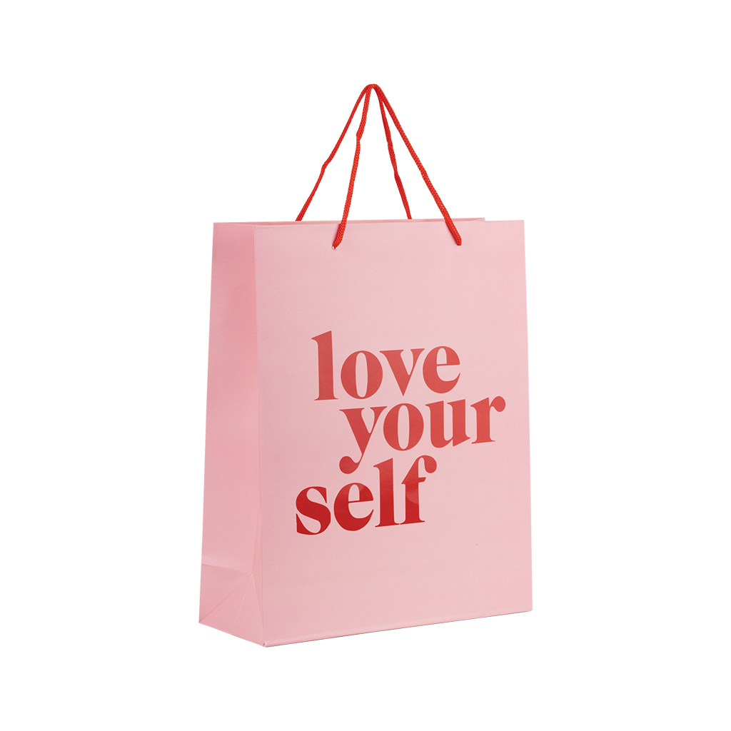 Подарунковий пакет Axent паперовий Love yourself 26х32 см (8502-29-A) - изображение 1