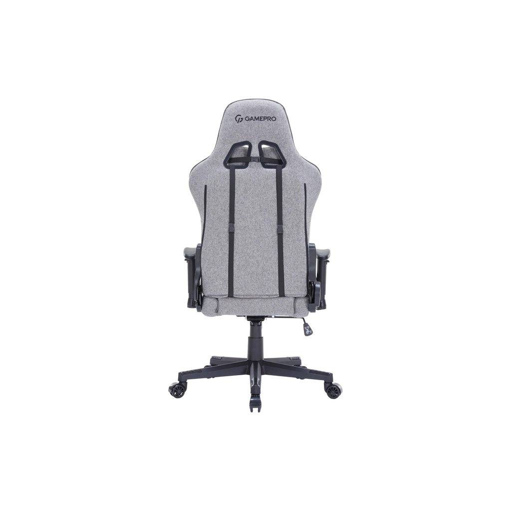 Крісло ігрове GamePro GC575FB Size L Fabric Gray (GC575FG) - зображення 4