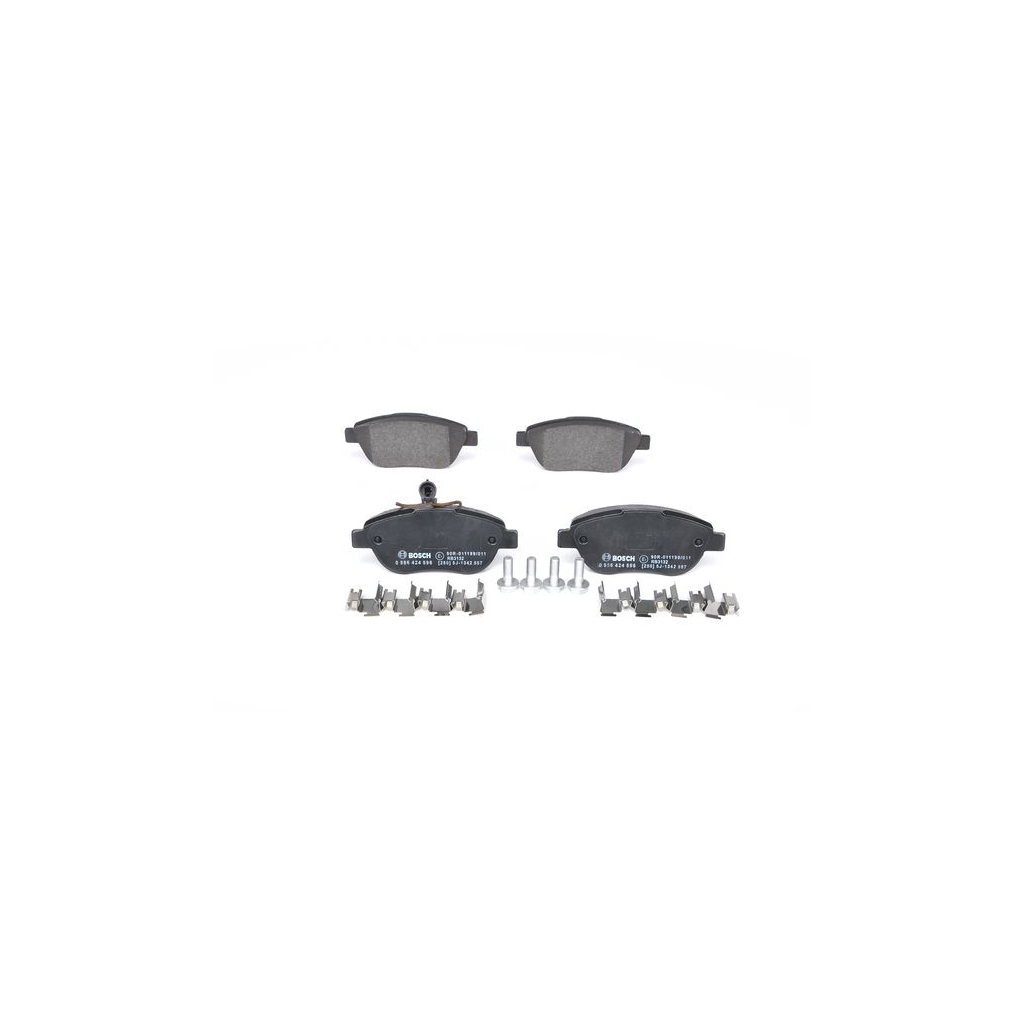 Гальмівні колодки Bosch 0 986 424 596 - зображення 1