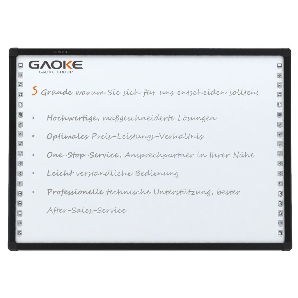 Інтерактивна дошка Gaoke GK-880H/96S - зображення 1