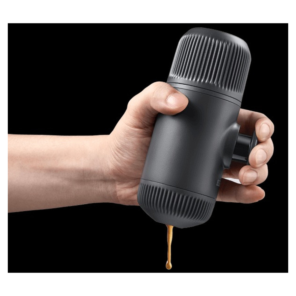 Кавоварка кемпінгова Wacaco Nanopresso з чохлом сіра (WNANOGRcase) - изображение 8