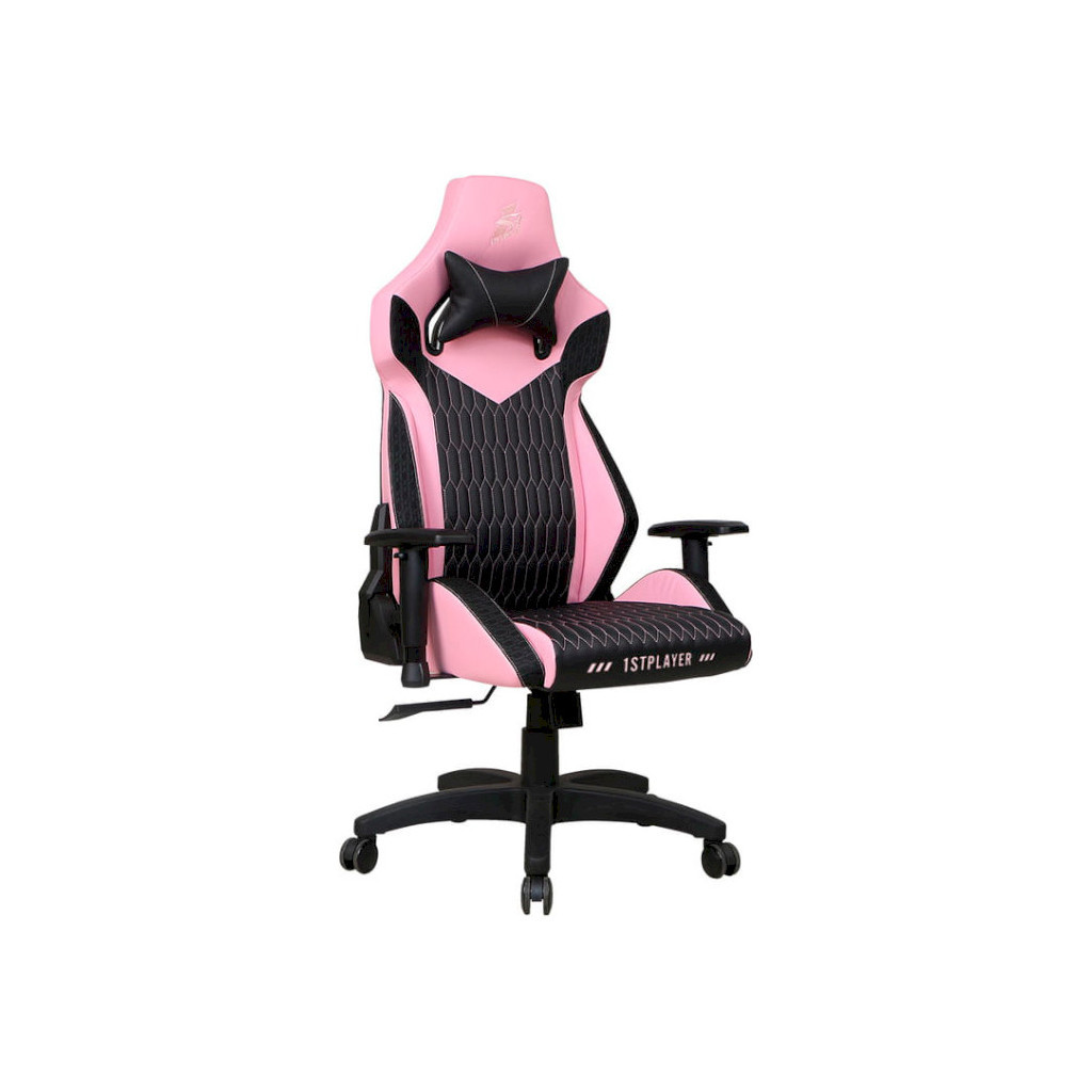 Крісло ігрове 1stPlayer WIN101 Black-Pink - зображення 2