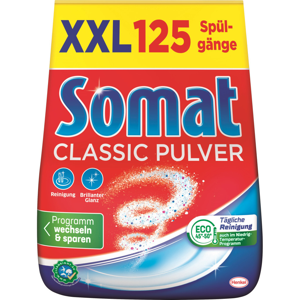 Порошок для миття посуду в посудомийці Somat Classic 2 кг (9000101801507) - изображение 1