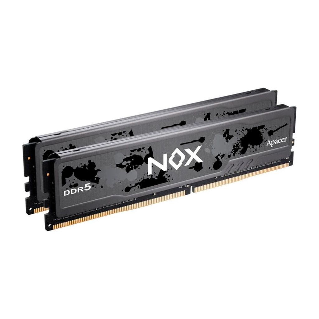 Модуль пам'яті для комп'ютера DDR5 32GB (2x16GB) 5200 MHz NOX Apacer (AH5U32G52C522MBAA-2) - зображення 2