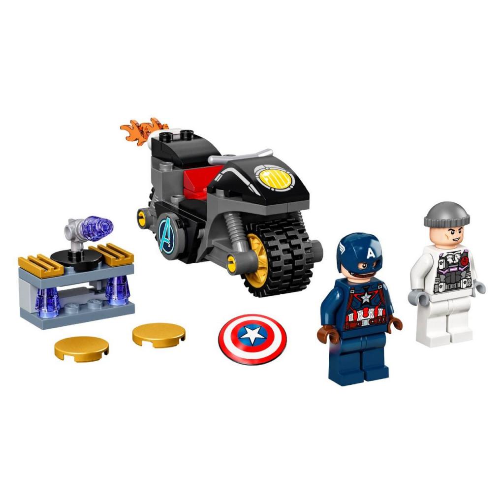 Конструктор LEGO Super Heroes Битва Капітана Америка з Гідрою 49 деталей (76189) - зображення 3