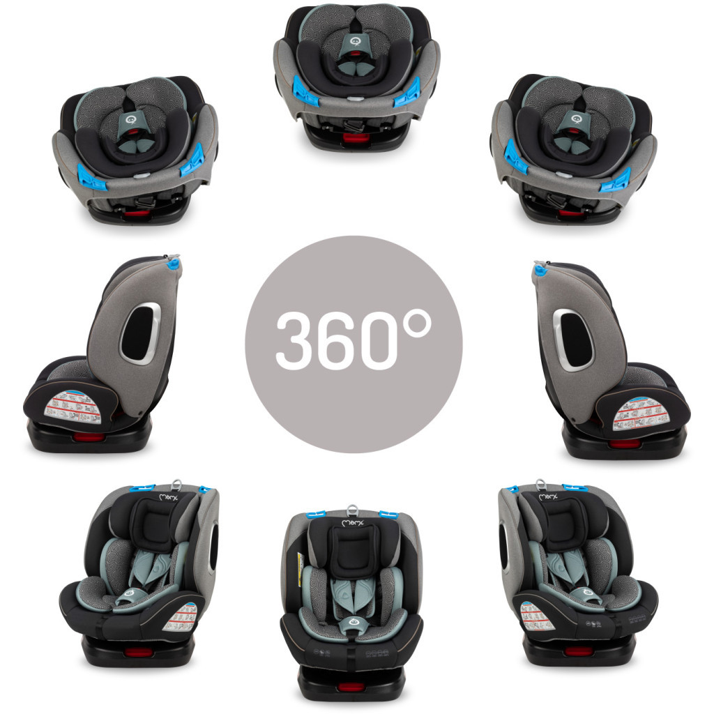 Автокрісло MoMi Tordi (0-36кг) turquoise (FOSA00019) - зображення 11