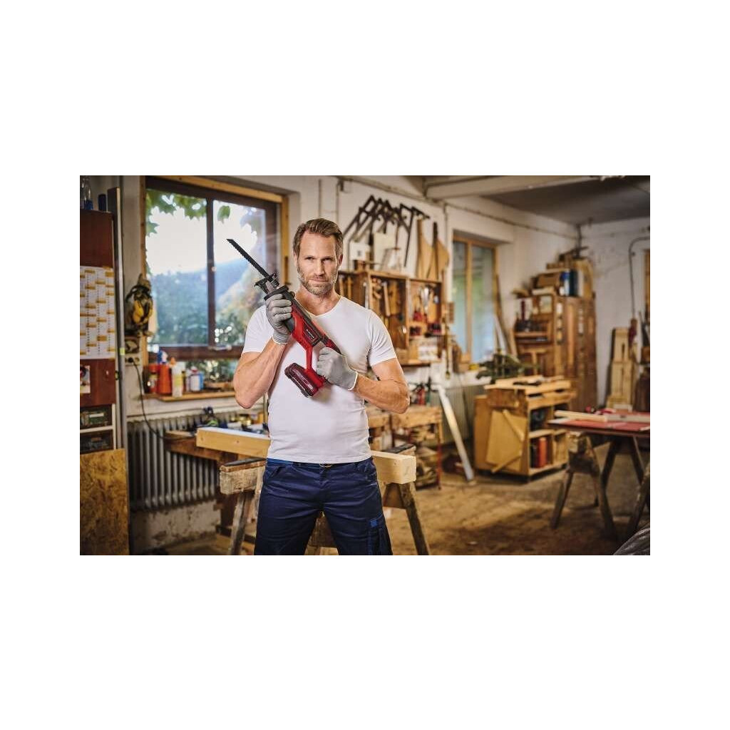 Шабельна пила Einhell TE-AP 18/26 Li - Solo, PXC, 18В, 26 мм, 0-2600 об/хв (без АКБ та ЗП) (4326290) - изображение 3