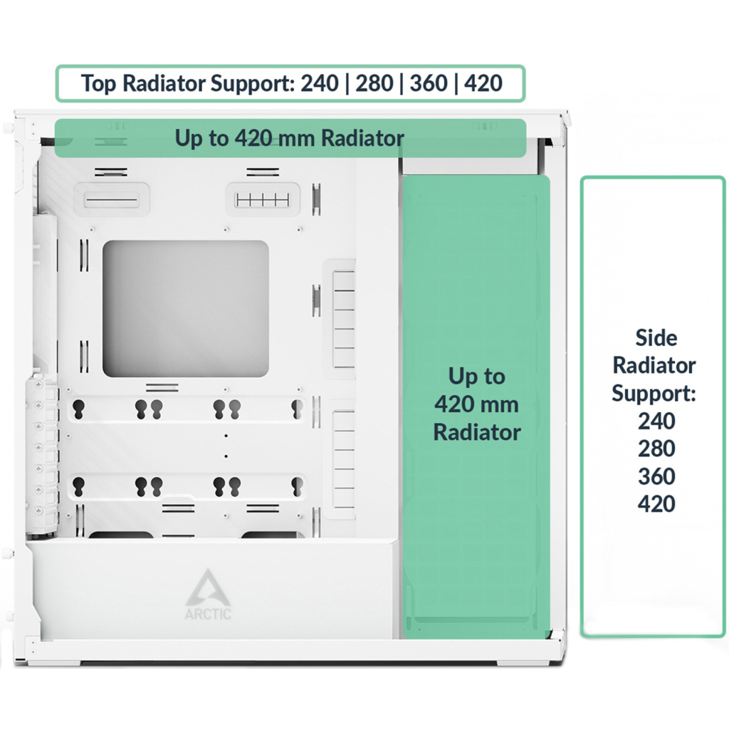 Корпус Arctic XTENDERVG W (ACPCC00017A) - зображення 12