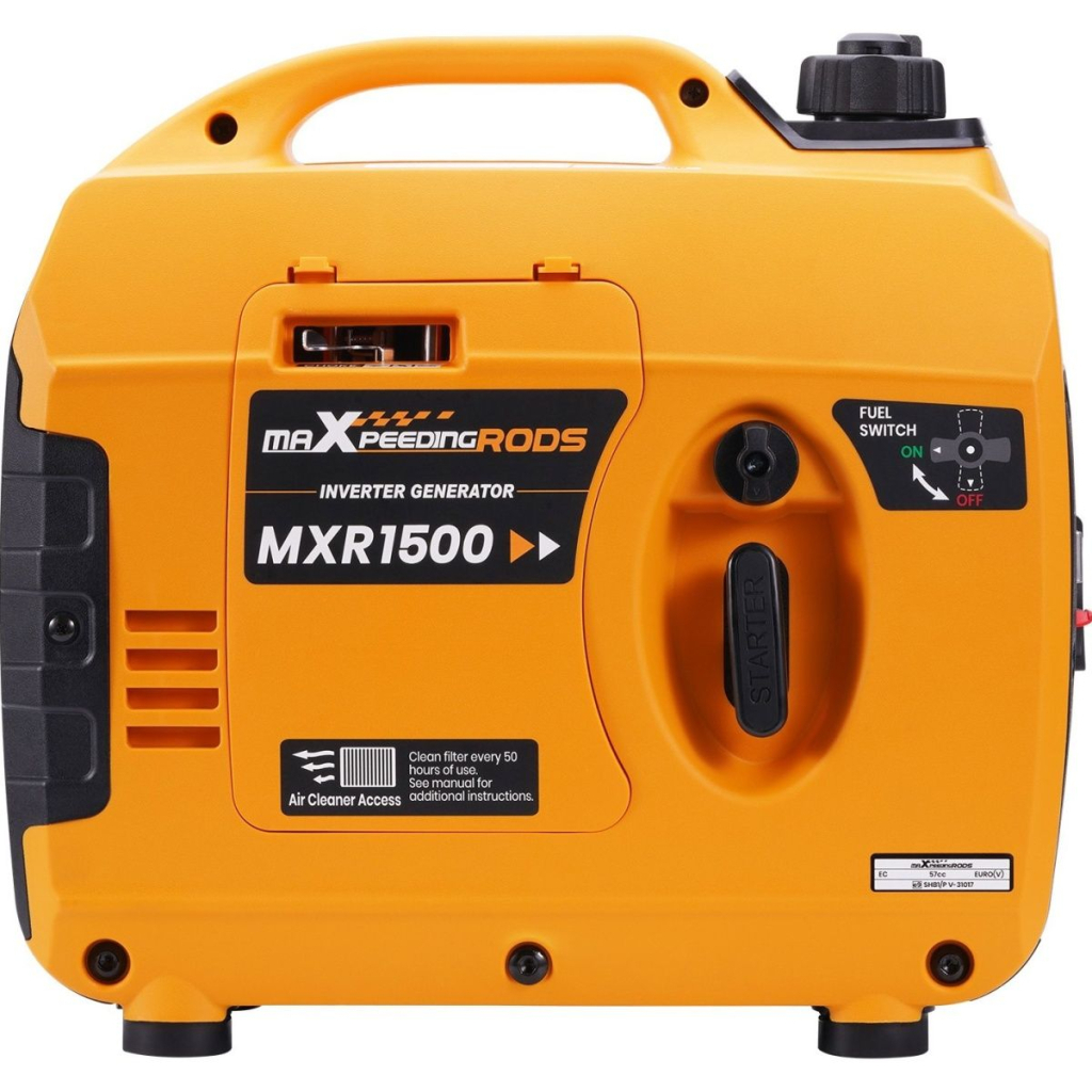 Генератор maXpeedingRODS MXR1500 інверторний (1 kW), 220V, 50Hz, 2,4л, ручний запуск (mxr1500) - зображення 4