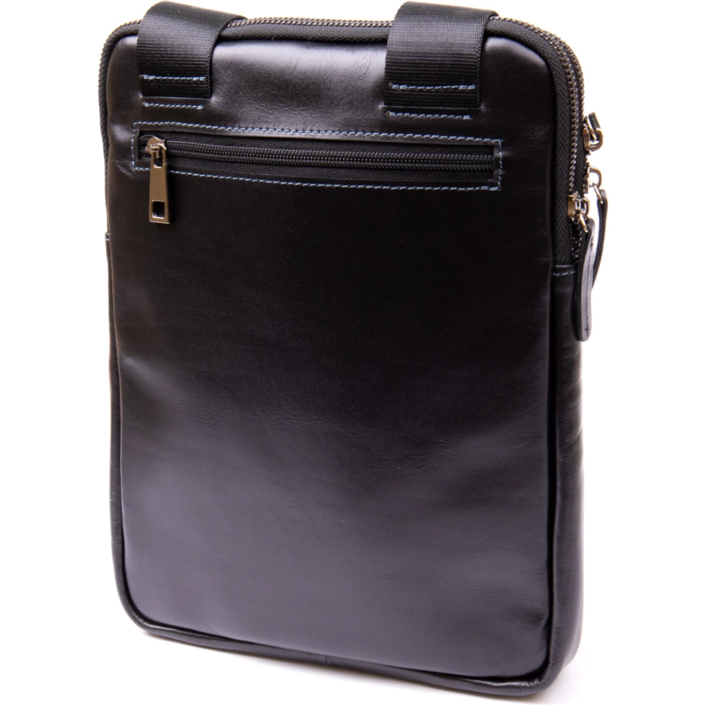 Сумка Shvigel З натуральної шкіри Чорна (11281) - зображення 2