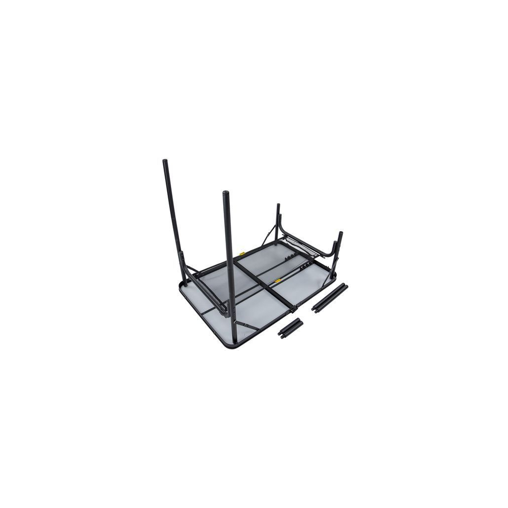 Туристичний стіл Bo-Camp Northgate 90x60 cm Black/Grey (1404184) (DAS303262) - зображення 5