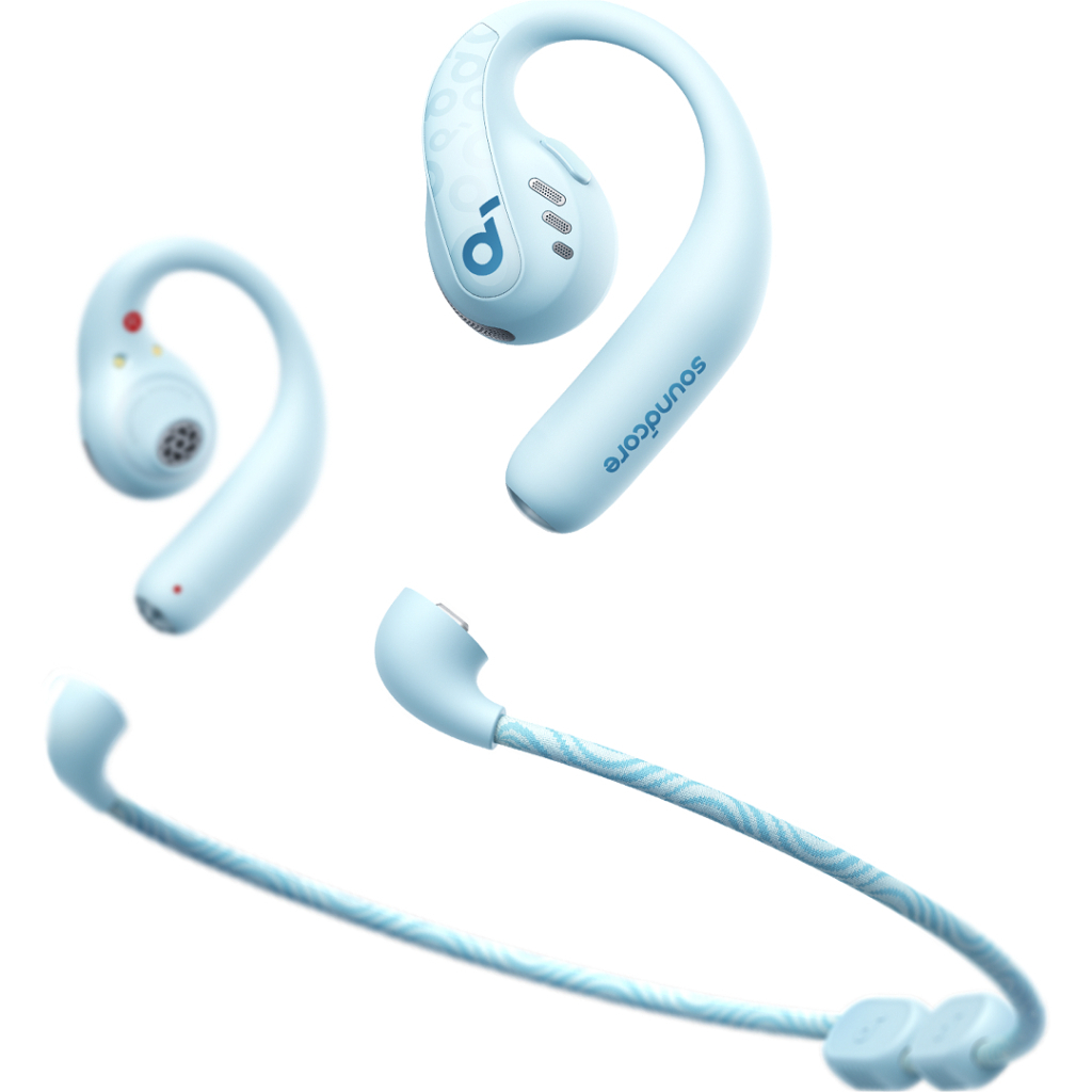 Навушники Anker SoundCore AeroFit Pro Blue (A3871G61) - зображення 8