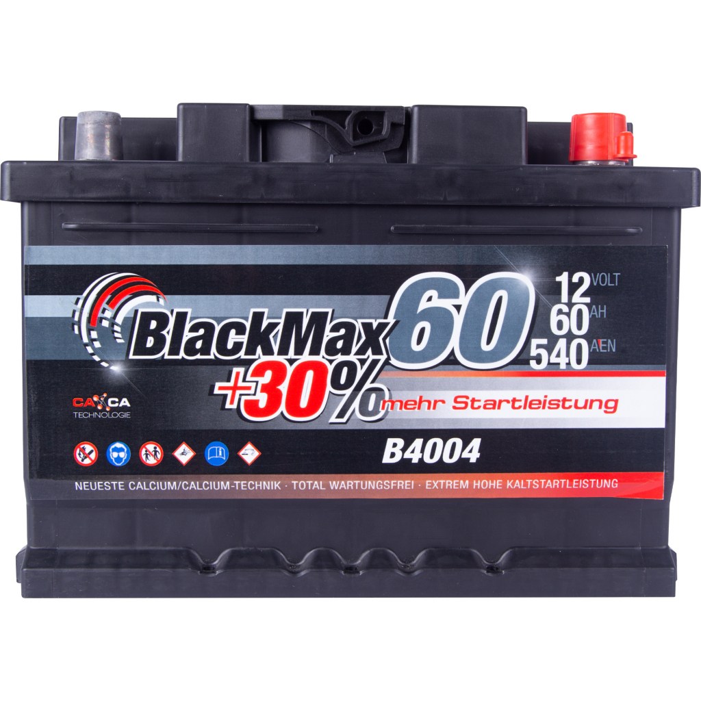 Акумулятор автомобільний BlackMax 60А (B4004) - зображення 2