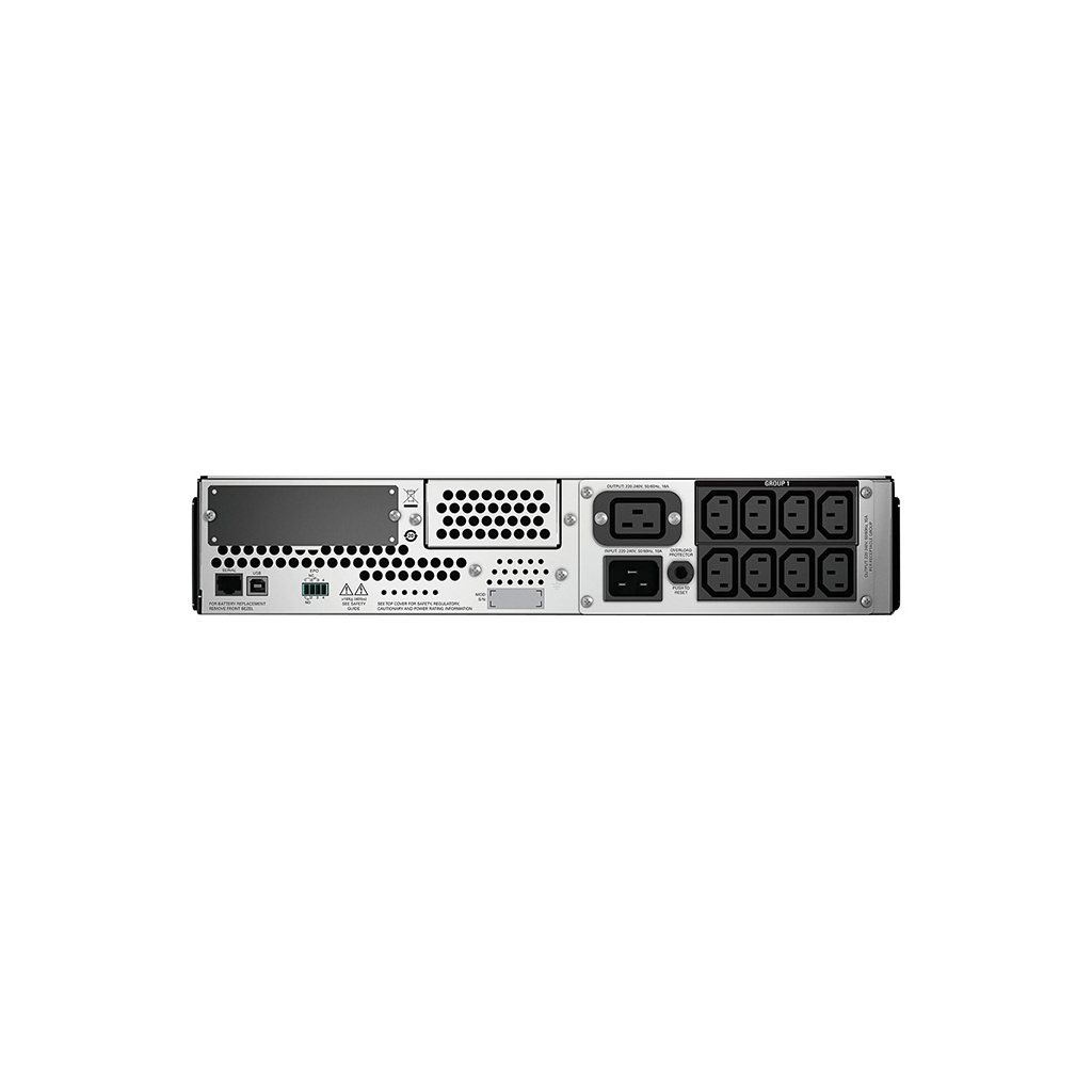 Пристрій безперебійного живлення APC Smart-UPS RM 2200VA 2U LCD with SmartConnect (SMT2200RMI2UC) - зображення 2