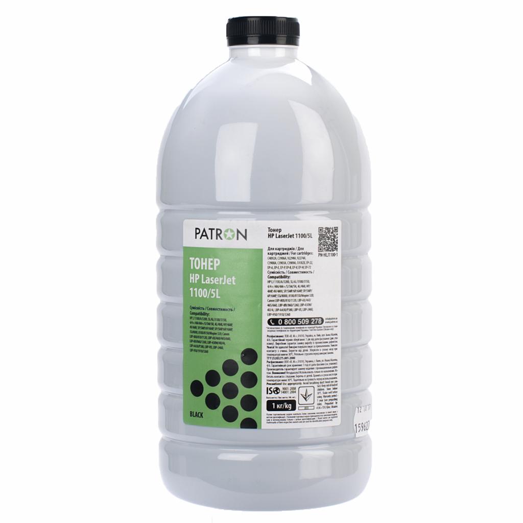 Тонер HP LJ1100/5L 1кг Patron (PN-HLJ1100-1) - зображення 1