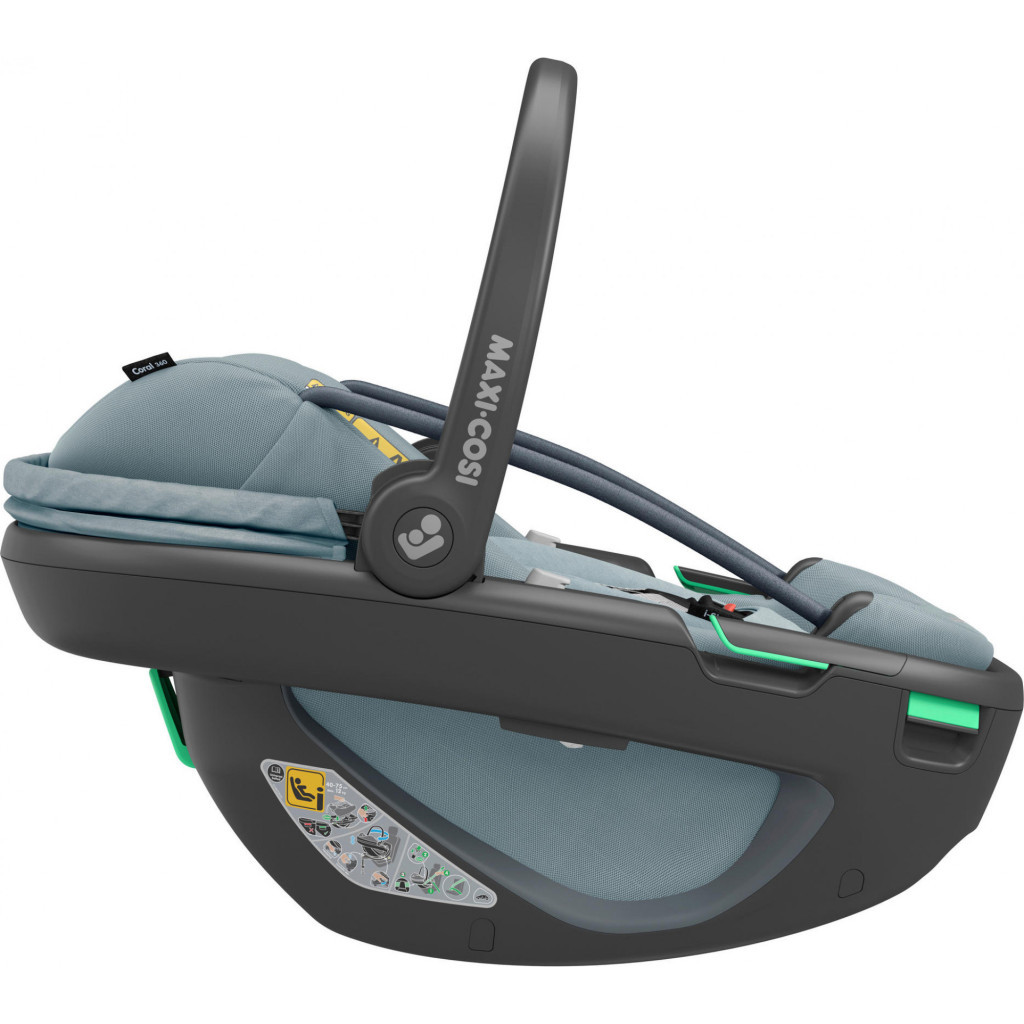 Автокрісло Maxi-Cosi Coral 360 Essential Grey (Black Shell) (8559050111) - зображення 6