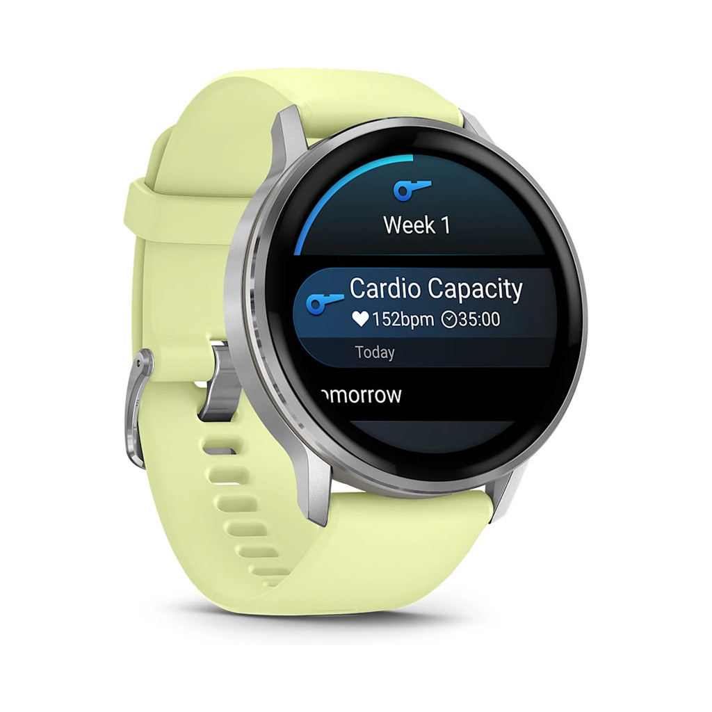 Смарт-годинник Garmin Venu 4 (45mm), Gray w/ Silver + Citron, GPS смарт-годинник (010-03014-02) - зображення 3