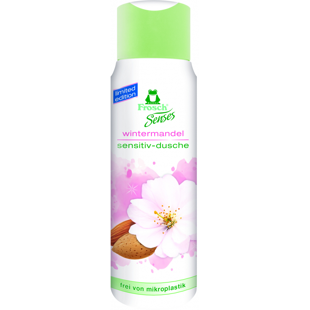 Гель для душу Frosch Senses Мигдаль 300 мл (4001499955150) - зображення 1