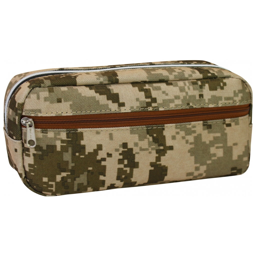 Пенал Maxi 3 відділення (C-6417-brown) - зображення 2